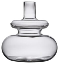ZONE DENMARK Inu Vase, 31.8 x 33 cm, Transparent