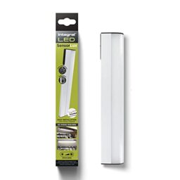 Integral LED SensorLux Warm White Dimmable Door Sensor & Motion Detection Cabinet, Drawer & Wardrobe Light with Magnetic Strip – Aluminium construction, rechargeable 1600mAh battery & easy to install