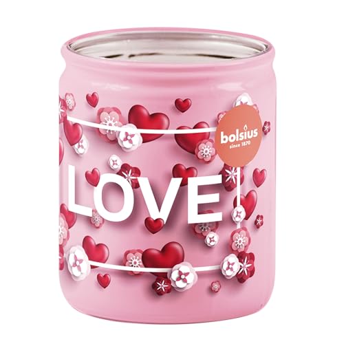 Bolsius – Vanilla - Scented Candle - 6 Pieces - Burn Time of 23 Hours - 82 x 68 mm - Natural Extracts - Contains Vegan Wax - Palm Oil Free