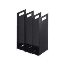 Yamazaki Home Tower Black Interlocking Towel Organizer (Set of 2)