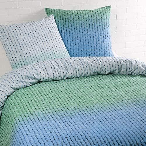 daydream Ricardo Duvet Covers Green, Cotton, 200 x 200/220 cm