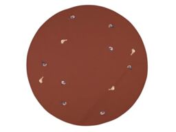 Broste Copenhagen Bird Christmas Tree Skirt in Smocked Paprika 120 cm