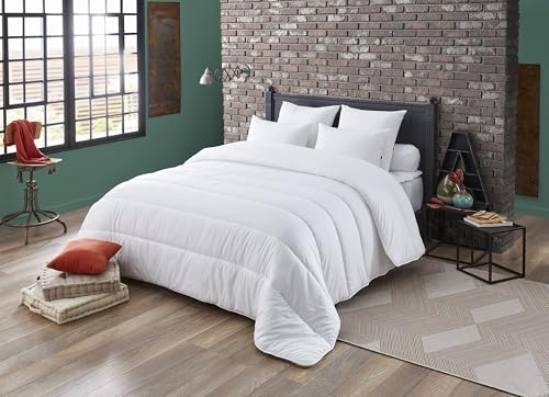 Dodo 29443 Arizona Warm Polyester Duvet, White, White, 200 x 200 cm