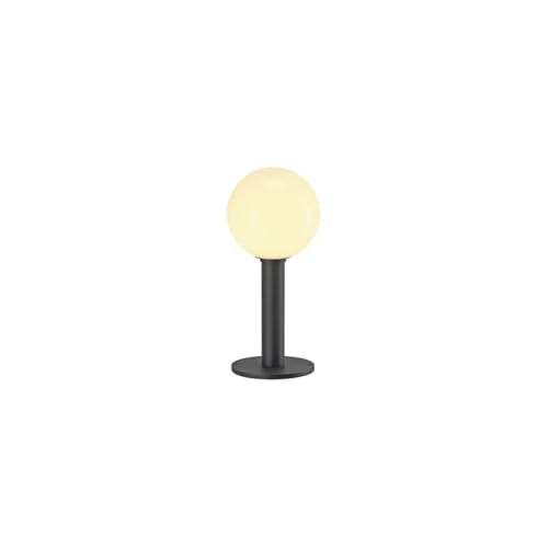 SLV Floor lamp GLOO Pure 44 Pole/Outdoor Lighting for Paths, Walls, entrances, LED Outdoor Garden lamp / E27 IP44 23W Anthracite
