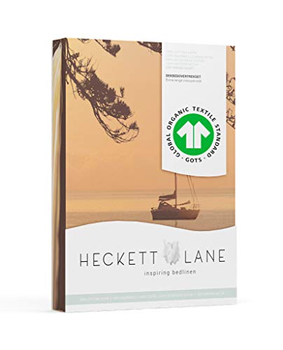 Heckett Lane Aariz 240 Sunset Duvet Cover Orange