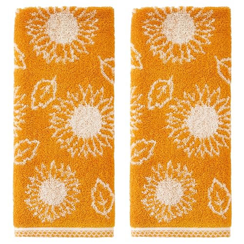 SKL Home Sunflower Hand Towel (2-Pack)