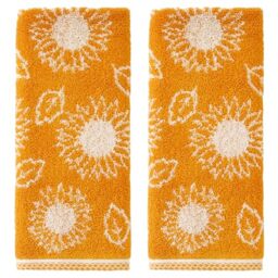 SKL Home Sunflower Hand Towel (2-Pack)