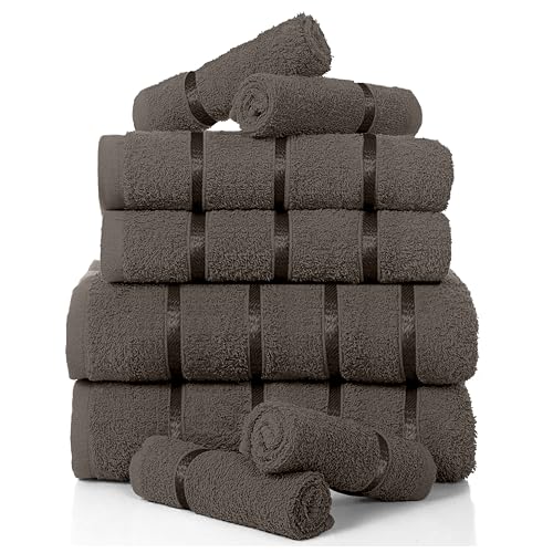 Luxurious 8 Pack Boston Towel Bale Set ( 4 Face, 2 Hand and 2 Bath)