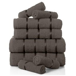 Luxurious 8 Pack Boston Towel Bale Set ( 4 Face, 2 Hand and 2 Bath)