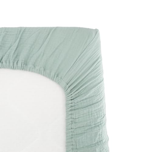 DOMIVA - Celadon Fitted Sheet 70 x 140 cm