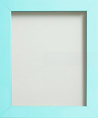 Frame Company Candy Range 16 x 12-Inch Plastic Picture Photo Frame, Aqua Blue