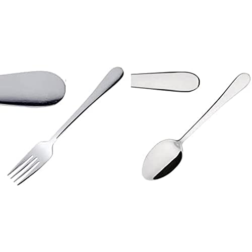 Olympia Buckingham Dessert Fork St/St 18/0 (Box 12) & Olympia Buckingham Dessert Spoon St/St 18/0 (Box 12)