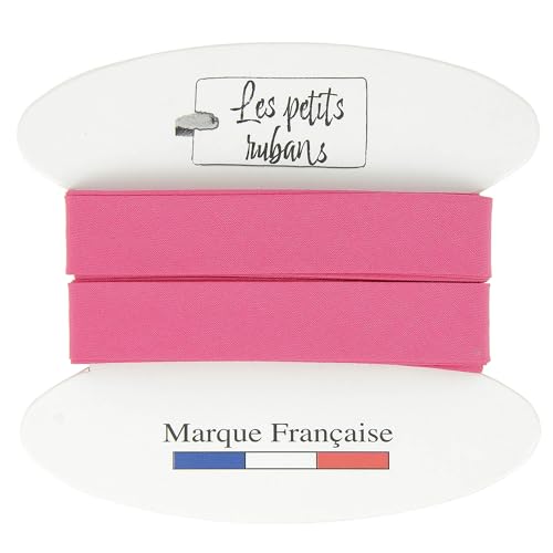 Les Petits Rubans Sewing Bias Tape - 20 mm Wide, 10 mm Folded, 5 m Roll, 100% Cotton, Edge for Sewing, Banners, Furniture Fabrics, Furniture, Piping, Clothing, Blankets