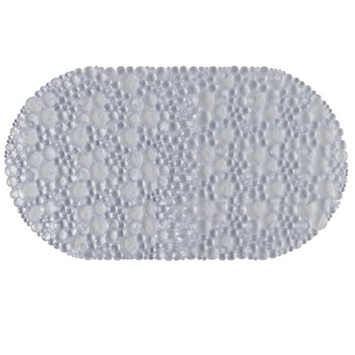 Beldray LA032678UFFEU7 Anti-Bac PVC Bath Mat – Shower Mat with Anti-Slip Suction for Secure Use, Easy to Clean, Treated with Anti-bac protection, Resists Staining and Bacteria Build Up, 68 x 39 cm