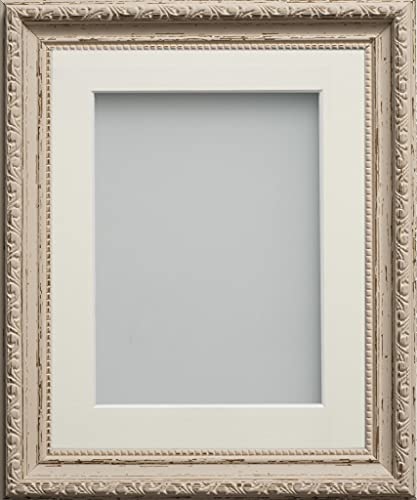 Frame Company Brompton Vintage Cream A3 Photo Frame with Ivory Mount for A4