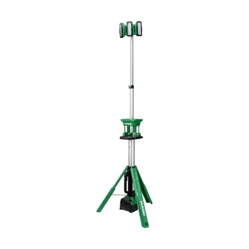 HiKOKI UB18DGJ4Z 18V Cordless Tripod Stand Lamp Light, 31W
