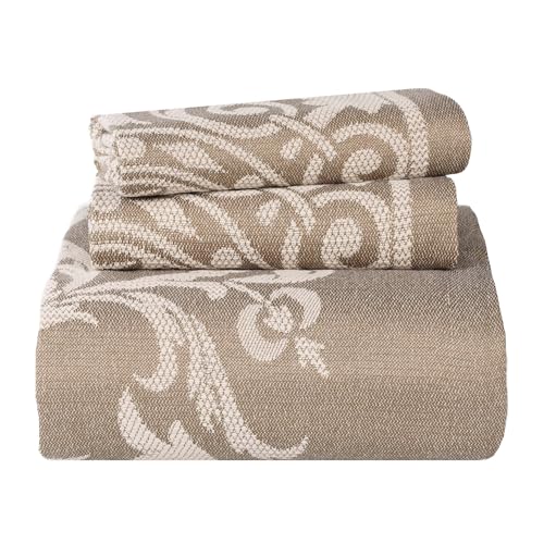 Superior Bedspread, Cotton, Taupe, Twin