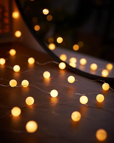 WeRChristmas 25 Pastel Micro LED Berry Lights