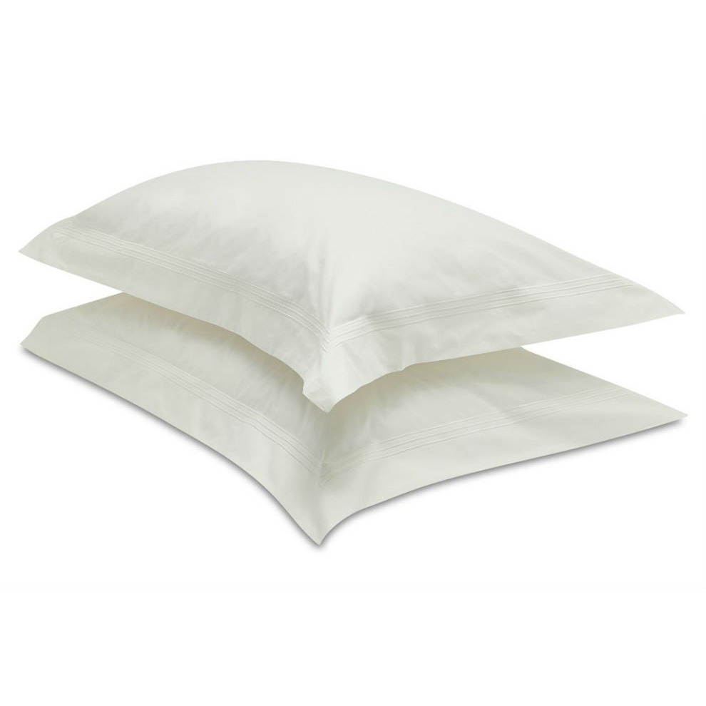 Palazzo Pillowcase - Square 65 x 65cm - White