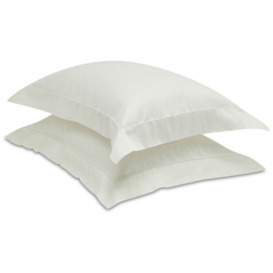 Venice Pillowcase - Standard 50 x 75cm - White