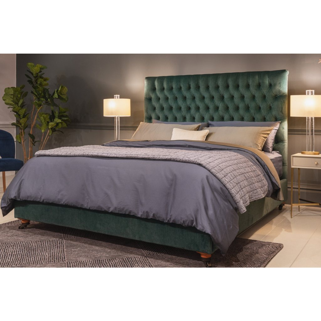 Emilia Grand Bed - Double 135 x 190cm - 4ft 6inches - ASTB Slatted Base