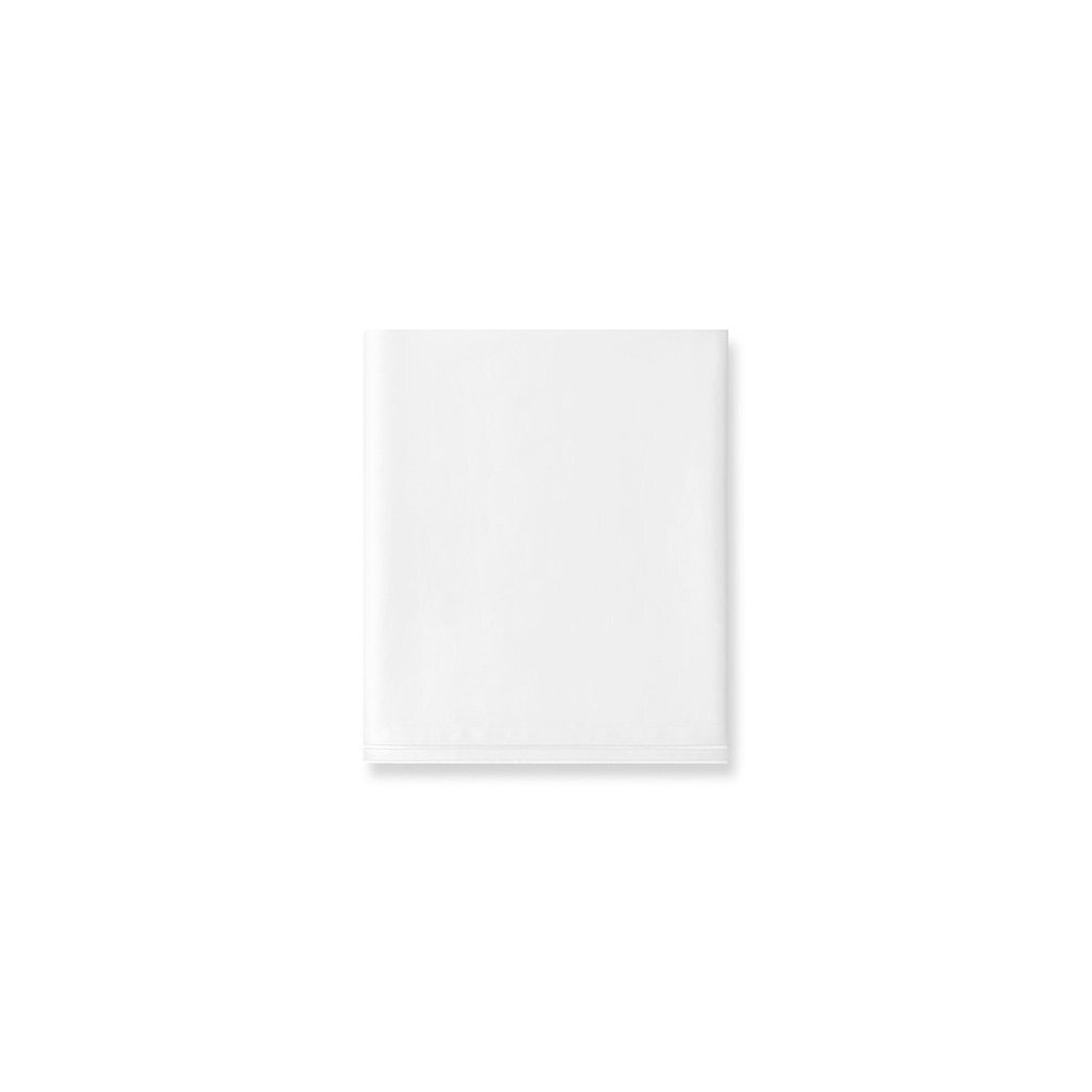Amalia Sereno Flat Sheet - Single 180 x 280cm - 3ft - White