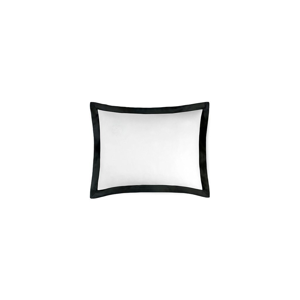 Amalia Prado Boudoir Pillowcase - Boudoir 30 x 40cm - White - Black