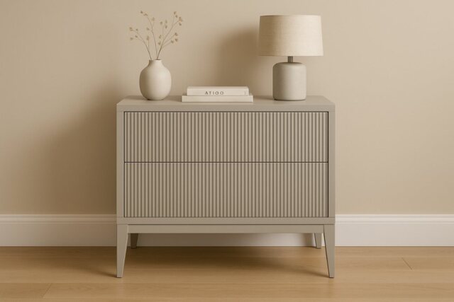 Debussy 2-Drawer Bedside Chest