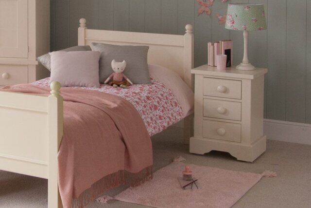 Fargo Bedside Chest With 3 Drawers