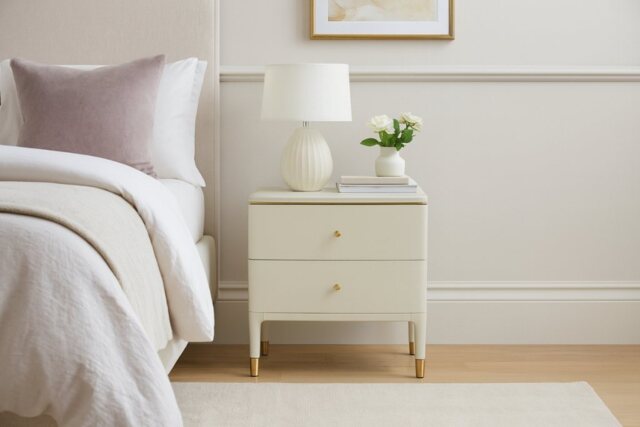 Bernstein 2-Drawer Bedside Chest