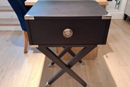 Greenwich 1 Drawer BSU GreyNickel - Ex Display