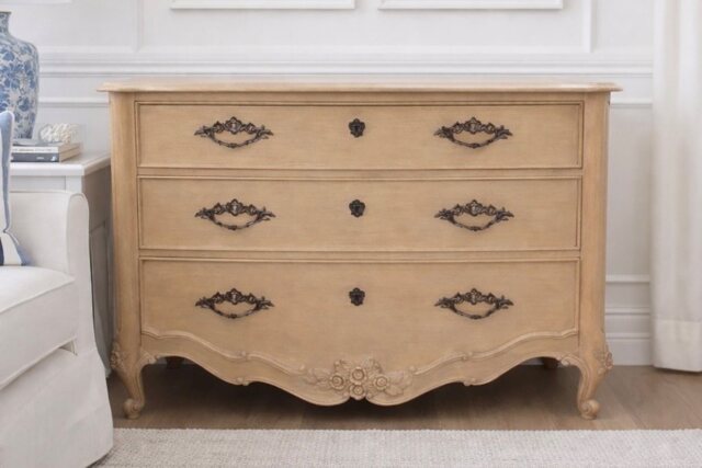 Louis XV Chest Of Drawers - Large - Ex Display