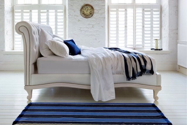 Bonaparte Deep Buttoned Socle Bed