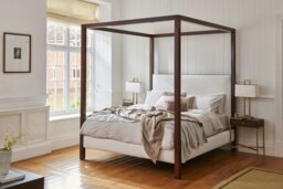 Magellan Upholstered Four Poster Bed