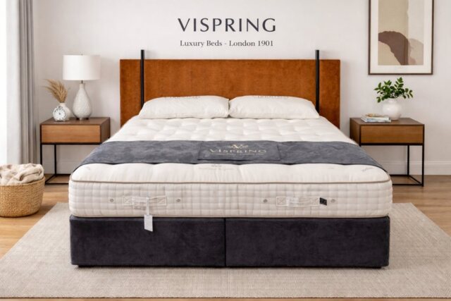 Vispring Sublime Superb Mattress and Divan Set Super King Size Ex-Display