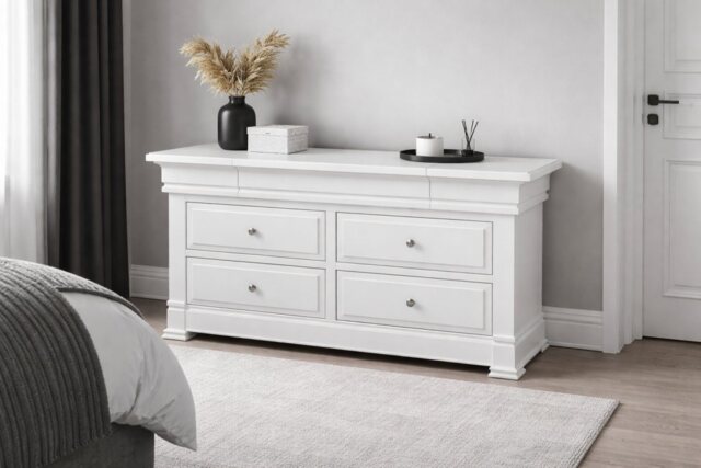 Manoir Painted Dressing Chest - Ex Display.