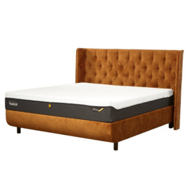 TEMPUR Arc Ottoman Bed with Luxury Headboard - King 150 x 200cm - 5ft