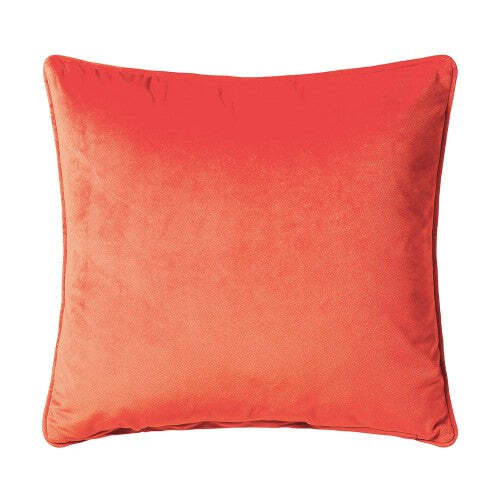 Bellini Velour Orange Cushion