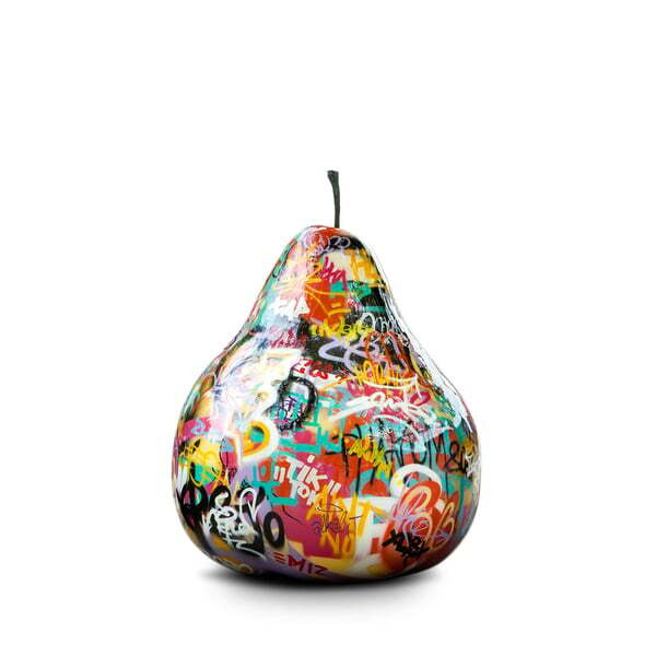 Pear - Graffiti (95Cm X 100Cm), Fruit Sculpture, 95cm x 100cm - Andrew Martin - image 1