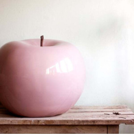 Apple - Glazed Pink (12Cm X 10Cm), Fruit Sculpture, 12cm x 10cm - Andrew Martin - thumbnail 2