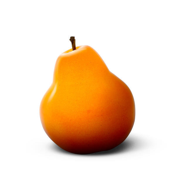Pear - Glazed Orange (12Cm X 12.5Cm), Accessory, 12cm x 12.5cm - Andrew Martin - image 1