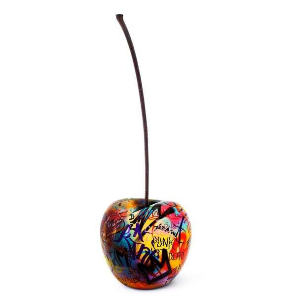 Cherry - Graffiti (80Cm X 76Cm), Fruit Sculpture, 80cm x 76cm - Andrew Martin - image 1