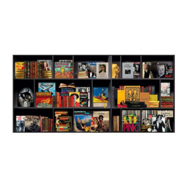 My Life In A Nutshell Vol 1, Plexiglass Artwork, 200cm x 100cm, Black/Multicoloured - Andrew Martin