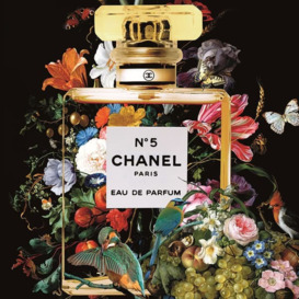 Fleur De Chanel Part 2, 100cm x 100cm, Multicoloured - Andrew Martin - thumbnail 2