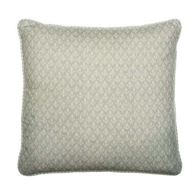 Bud Stone, Sustainable Feather, Cushion - Andrew Martin Stone Eco-conscious & Linen Blend & Viscose Blend Floral & Small Prints