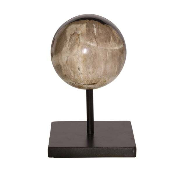 Petrified Wood Sphere, Decorative Accessory, Small - Andrew Martin - image 1