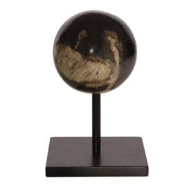 Petrified Wood Sphere, Decorative accessory, Medium - Andrew Martin - thumbnail 1