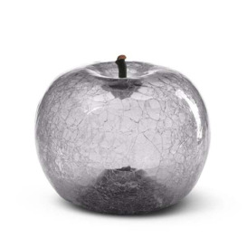 Apple - Crackled Zirconium (12Cm X 10Cm), Fruit Sculpture, 12cm x 10cm - Andrew Martin