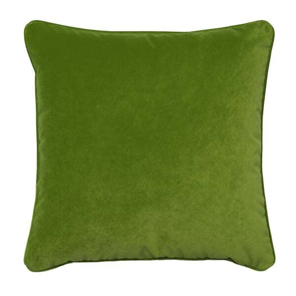 Firepit Grass, Hollowfibre, Cushion - Andrew Martin Grass Eco-conscious & Velvet Plain - image 1
