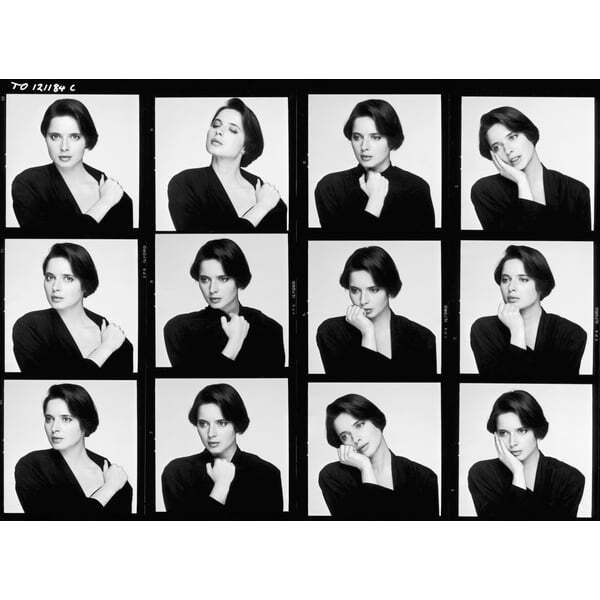 Deep In Thought ~ Isabella Rossellini, Photographic Artwork, Black & White - Andrew Martin - image 1
